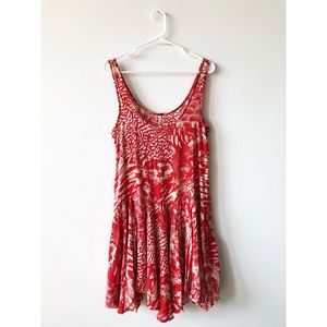 Free People asymmetrical tunic dress